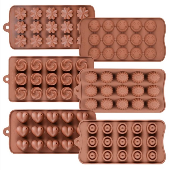Other - Silicone Candy Molds (6 molds)